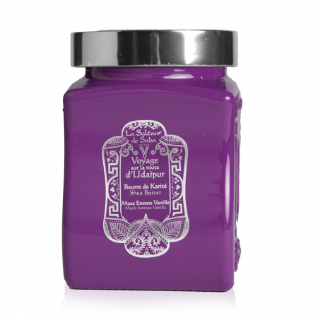La Sultane de Saba Udaipur Shea Butter – muskusas, smilkalai, vanilė – taukmedžio sviestas 300g